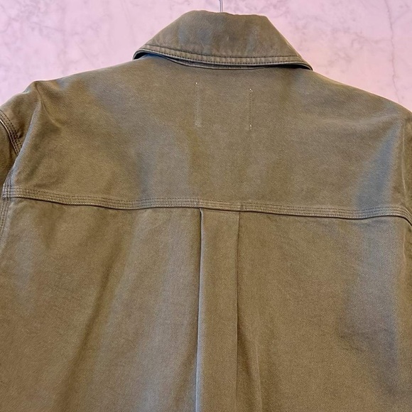 ✨HOST PICK✨ Aritzia Wilfred Free Denim Utility Ganna Jacket - GD Fatigue - Picture 7 of 8